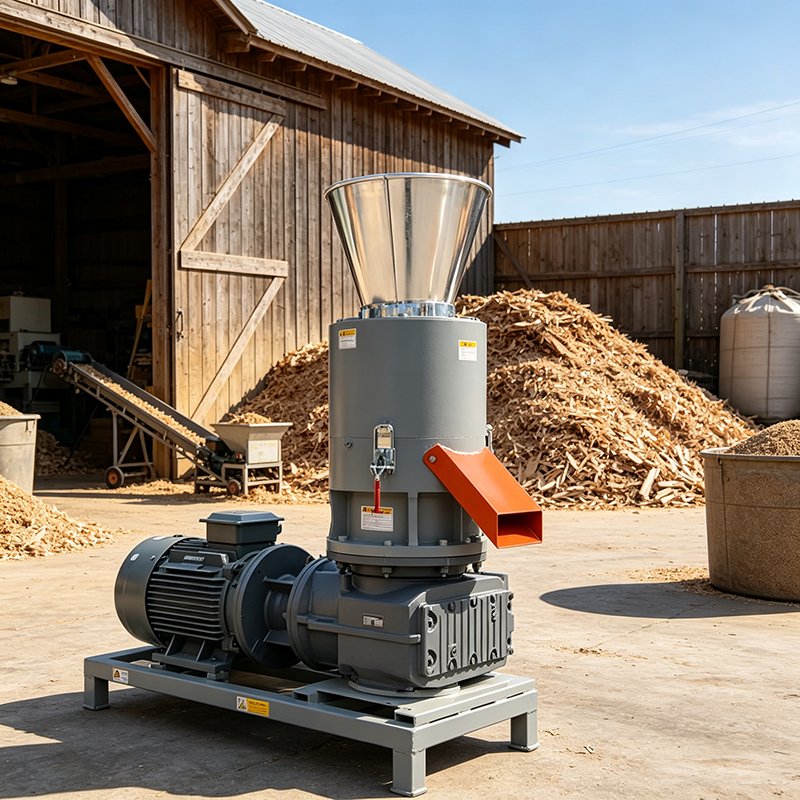 Wood Pellet Making Machine - High Efficiency Flat Die Sawdust Pellet