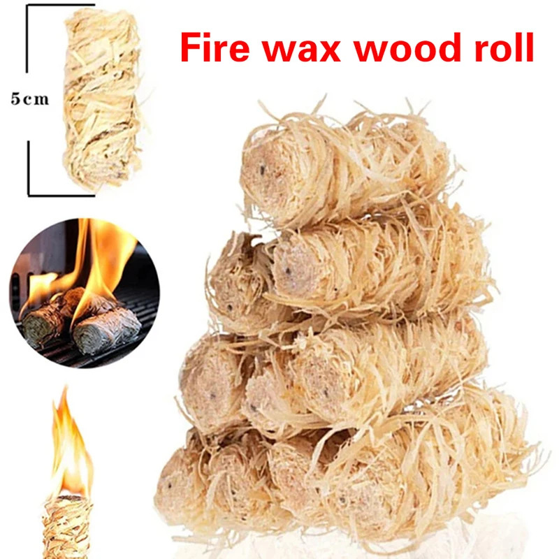 Wood Pellet Making Machine - 10/30/60Pcs Fire Starter,Natural Fire Starters for