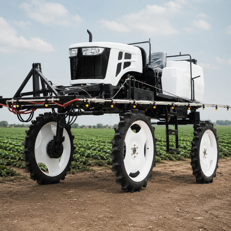 Farming Agriculture Tools - Four Wheel Drive Self Propelled Sprayer