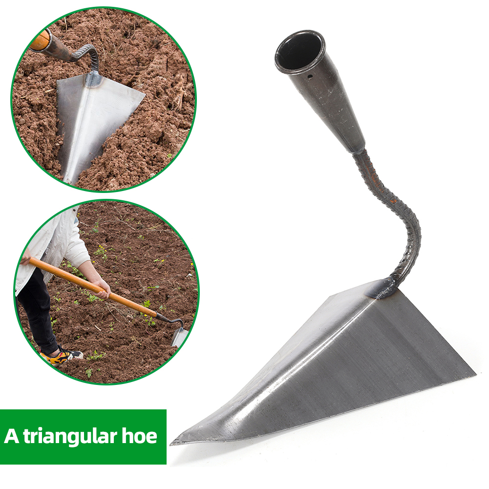 Agriculture Farming Hand Tools - Plowing Hoe Triangle Agricultural Land Turning