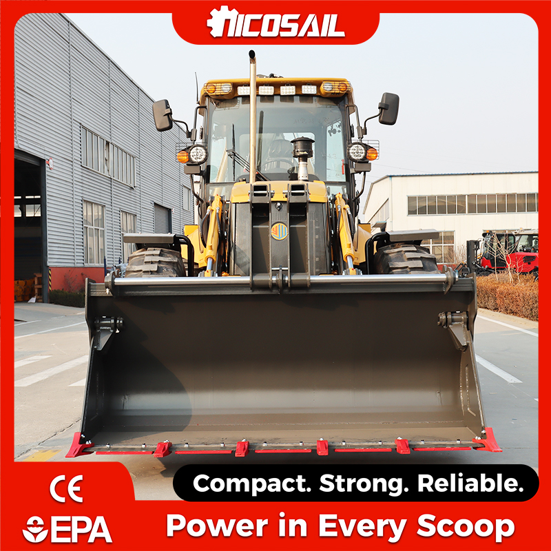 Farming Africa - Best Selling Mini Backhoe Loader 4WD