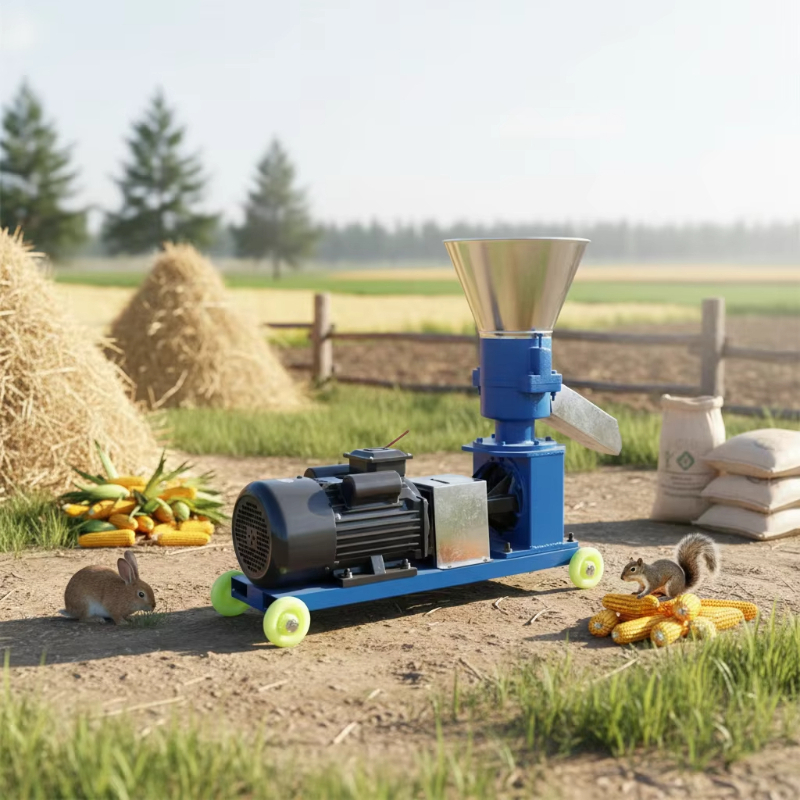 Wood Pellet Making Machine - Household Small Feed Pellet Machine, Suitable