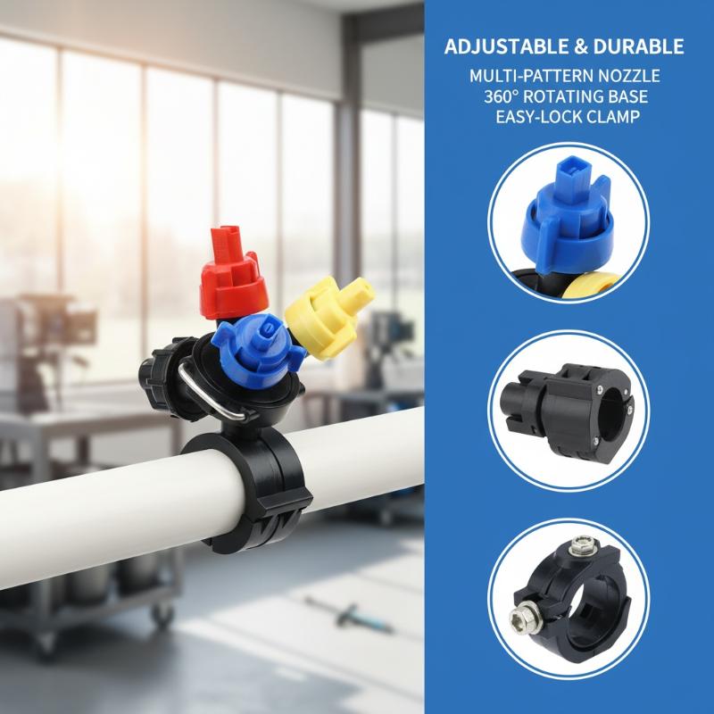 3 Heads Spray Tube Fittings Ad - Farming Pipe For Agriculture reseña y precio