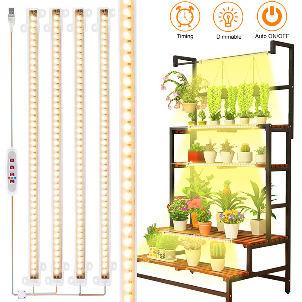 1/2/3/4Head LED Grow Light Str - Plant Growth Regulator reseña y precio