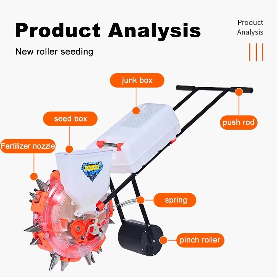 Hand Push Manual Seeder - Manu - Manual Seeder Hand reseña y precio