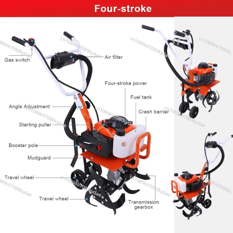 Multi-function Micro Tiller Ma - Farming Agriculture Tools reseña y precio