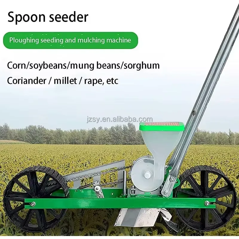 Agricultural Portable Hand Pus - Manual Seeder Hand reseña y precio
