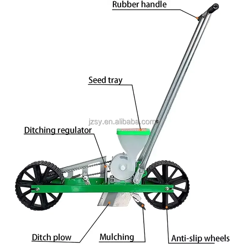 Agricultural Portable Hand Pus - Manual Seeder Hand reseña y precio