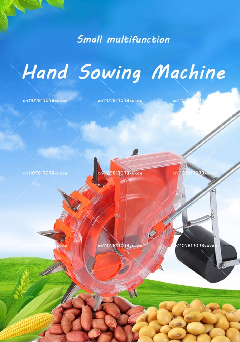 Drum Seeder Hand Push Corn Bea - Manual Seeder Hand reseña y precio