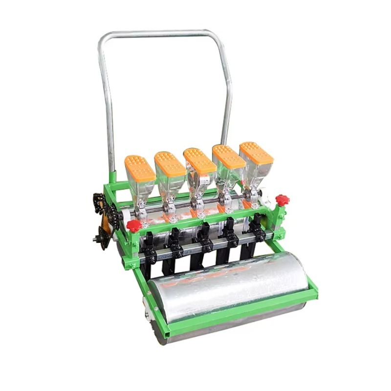 YW New 4-Row Hand Push Vegetab - Vegetable Transplanter reseña y precio
