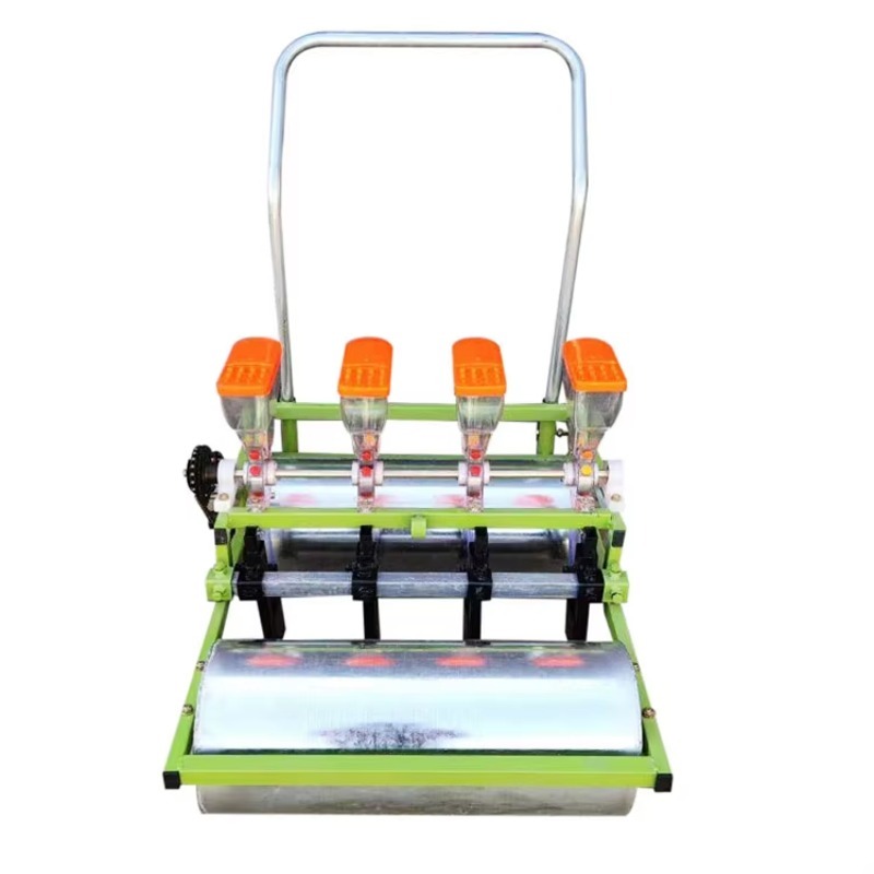 YW New 4-Row Hand Push Vegetab - Vegetable Transplanter reseña y precio
