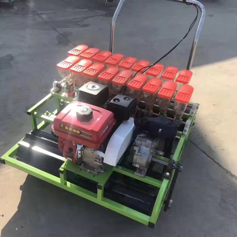 YW New 4-Row Hand Push Vegetab - Vegetable Transplanter reseña y precio