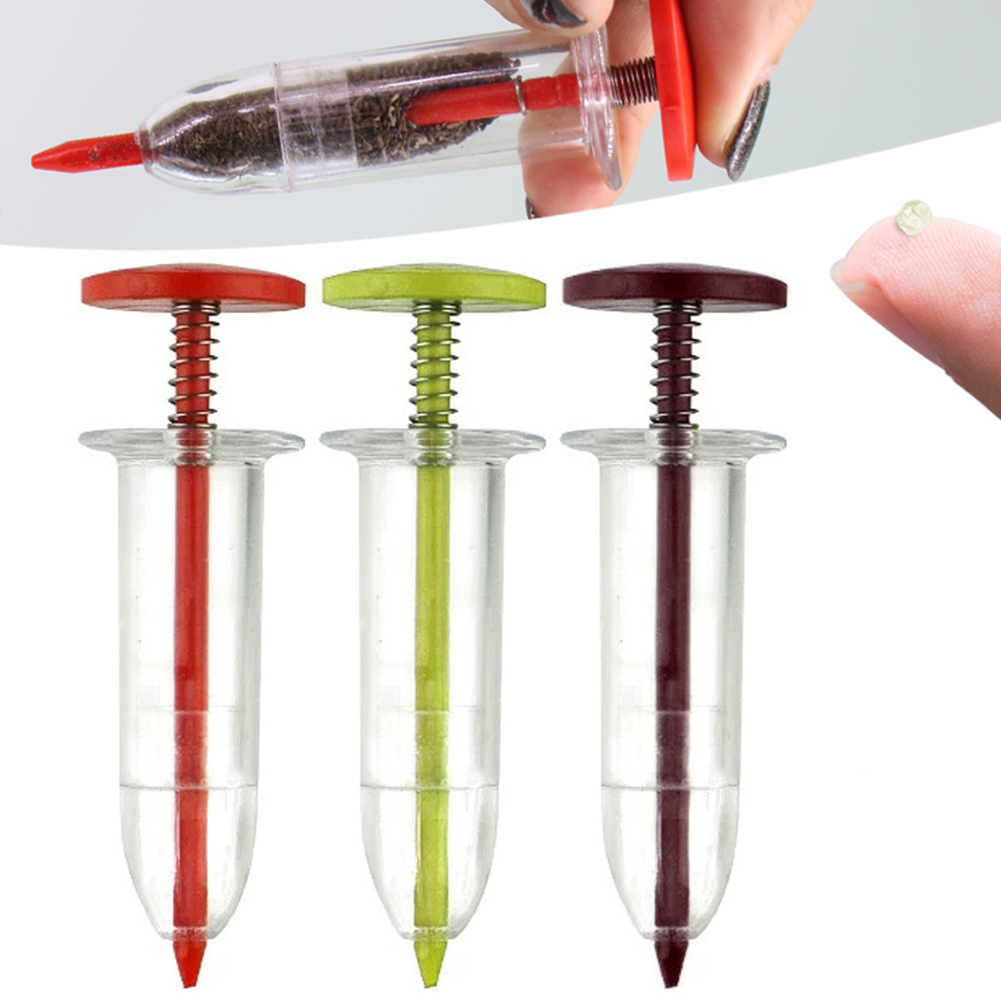 Syringe Seeder Manual Sower Se - Manual Seeder Hand reseña y precio