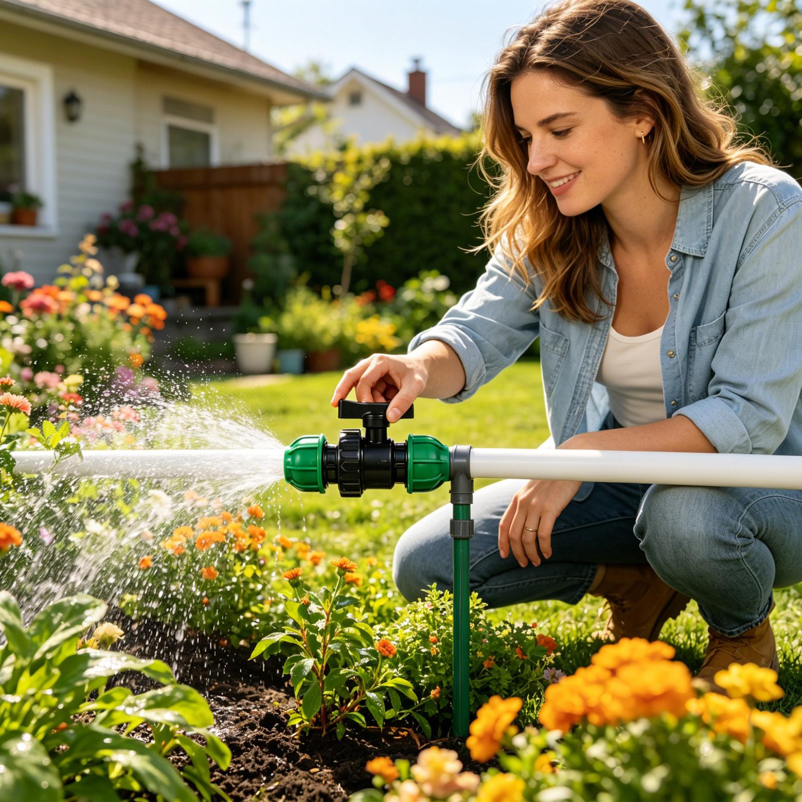 Hose Shut Off Valve 25 Mm Pipe - Farming Pipe For Agriculture reseña y precio