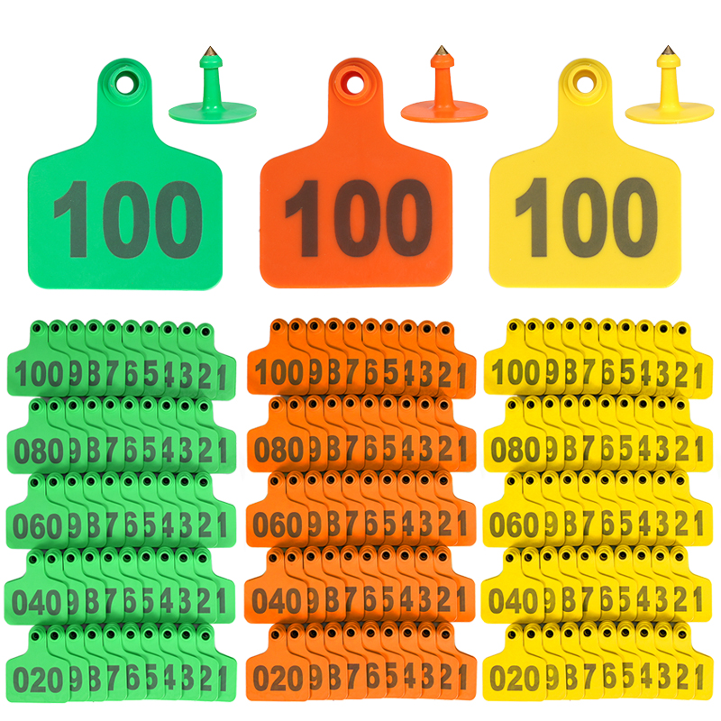 100 Pcs Animal identification  - Livestock Ear Tag reseña y precio