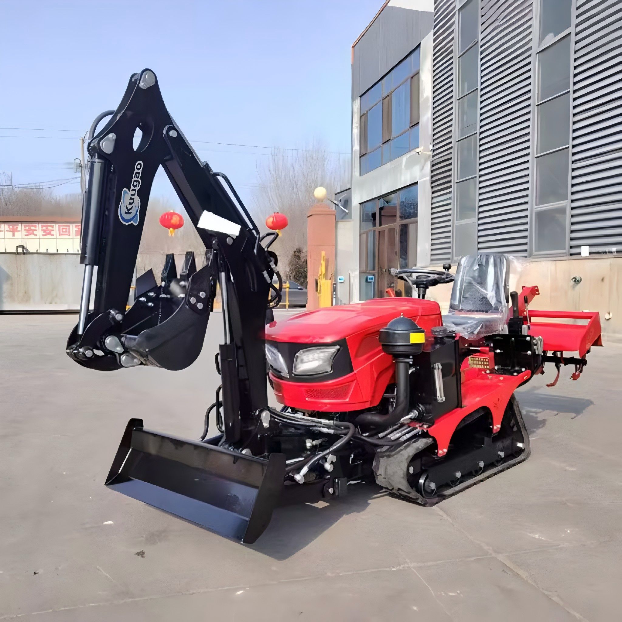 Mini Tiller Cultivator 25HP 35 - Orchard Sprayer Tractor reseña y precio