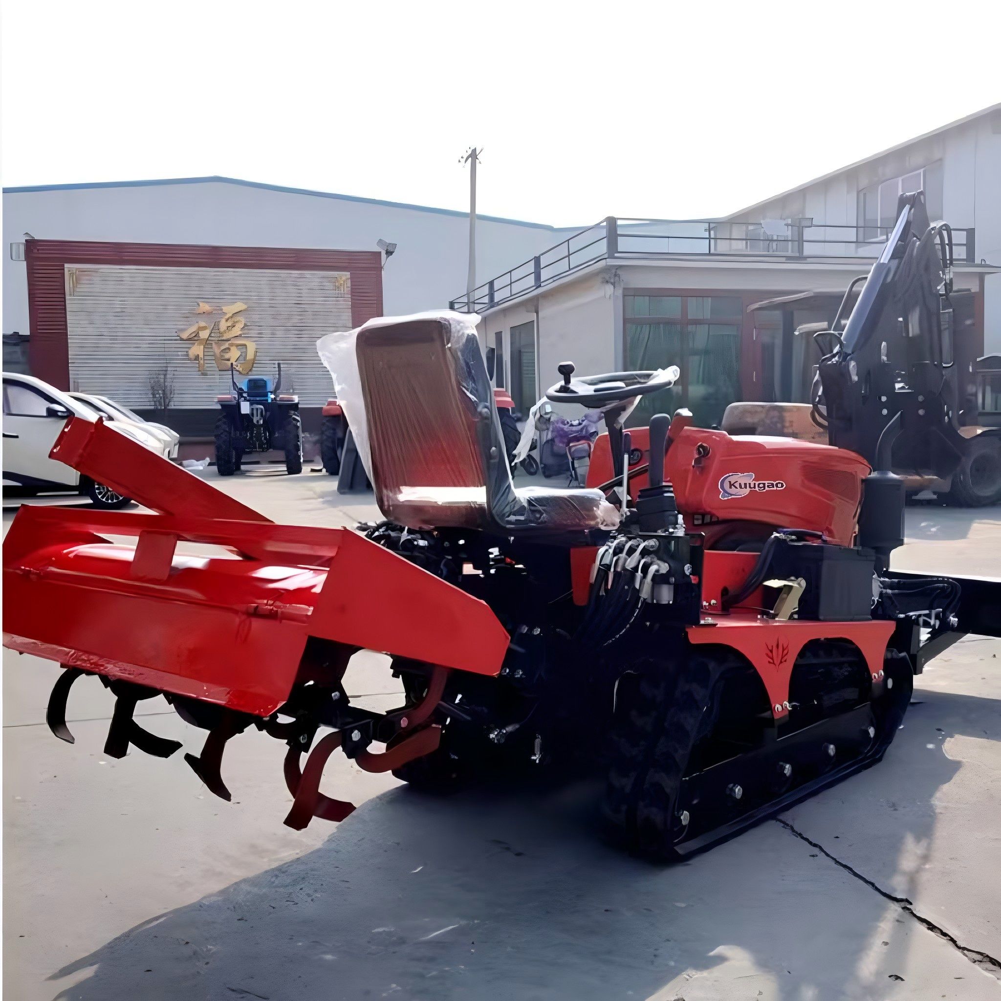 Mini Tiller Cultivator 25HP 35 - Orchard Sprayer Tractor reseña y precio