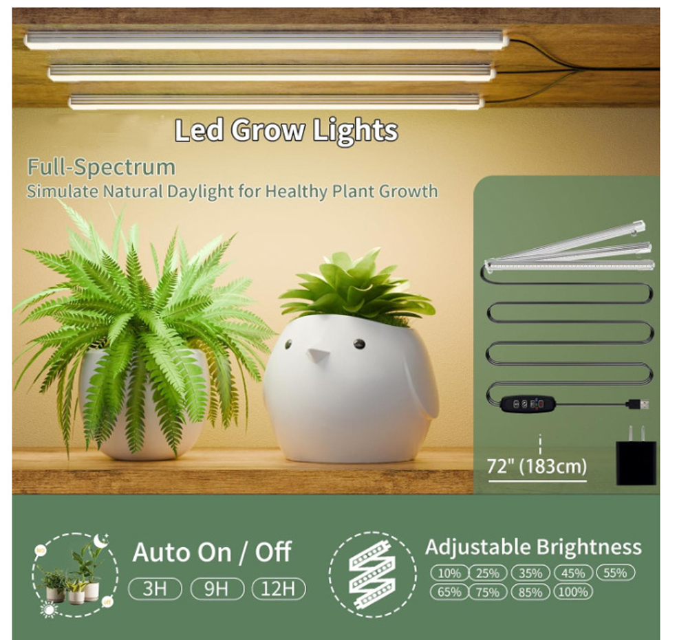 Indoor Led Plant Grow Light Wi - Plant Growth Regulator reseña y precio