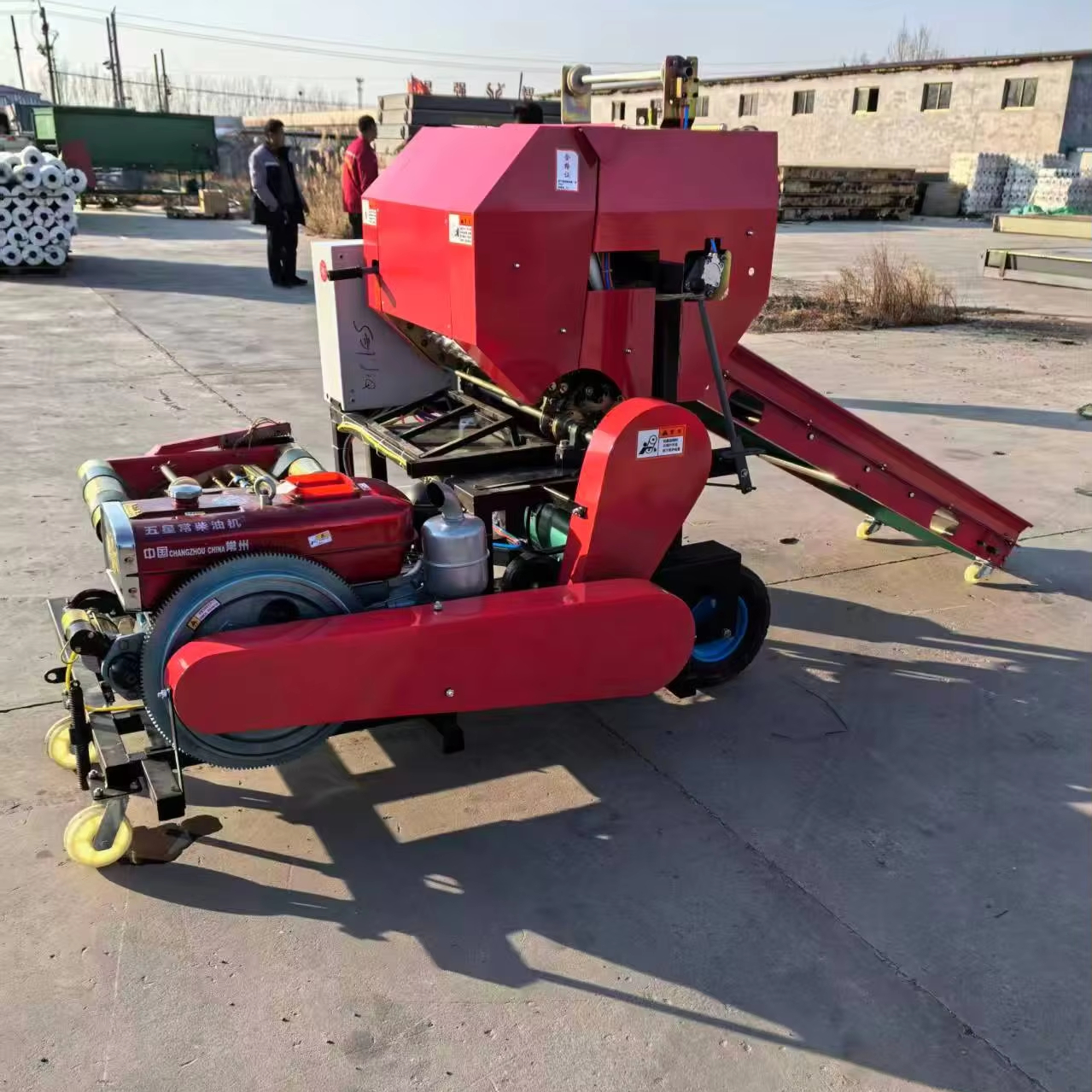 Multifunctional Agricultural S - Silage Baler Machine reseña y precio