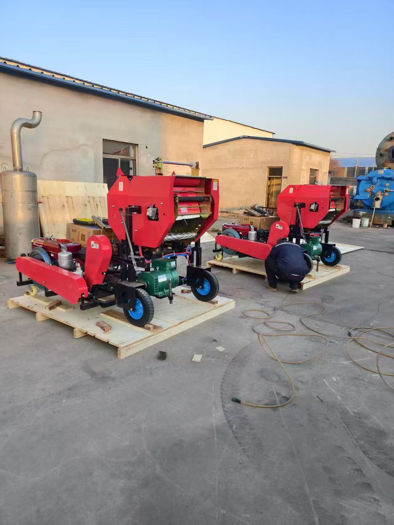 Multifunctional Agricultural S - Silage Baler Machine reseña y precio