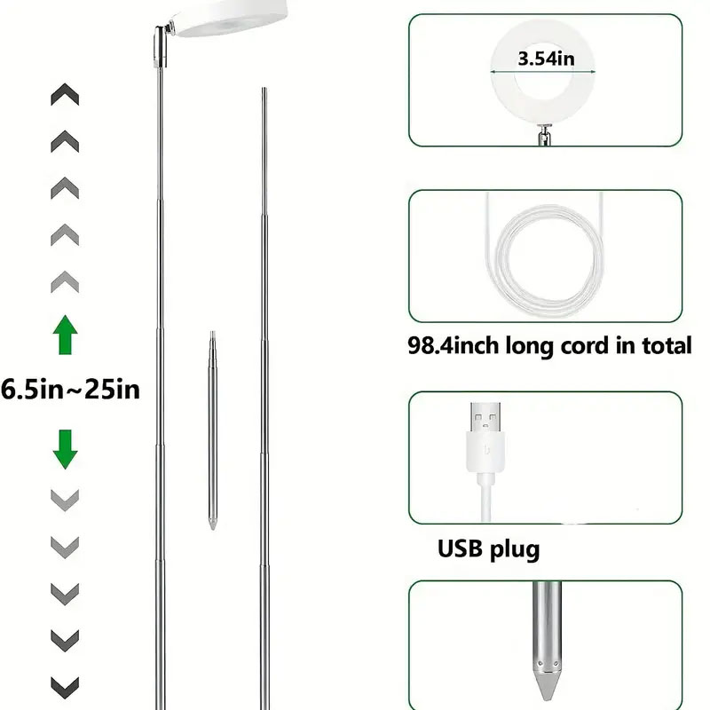 LED Grow Light Full Spectrum P - Plant Growth Regulator reseña y precio