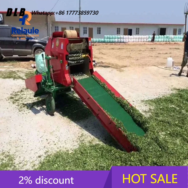 Dieel Automatic Hay Pto Grass  - Silage Baler Machine reseña y precio