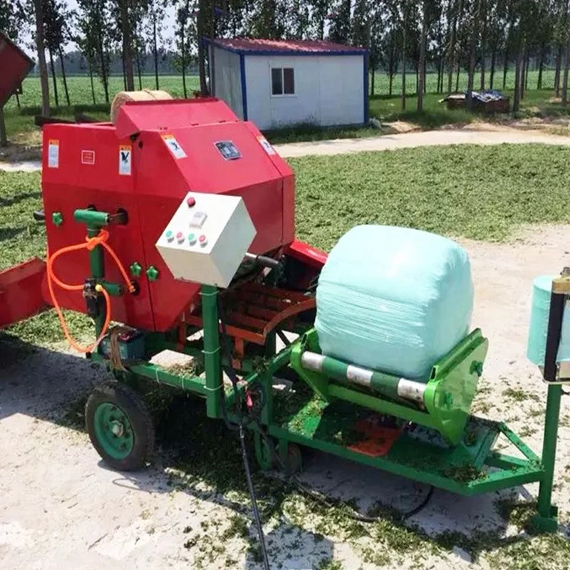 Dieel Automatic Hay Pto Grass  - Silage Baler Machine reseña y precio