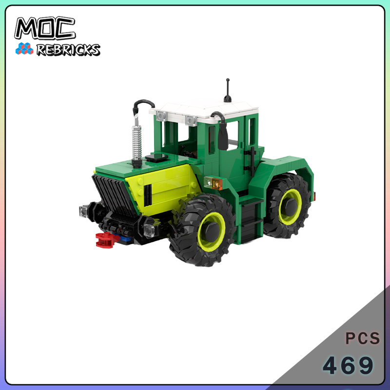 MOC Heavy-Duty 4WD Agricultura - Agriculture Farming Pdf reseña y precio