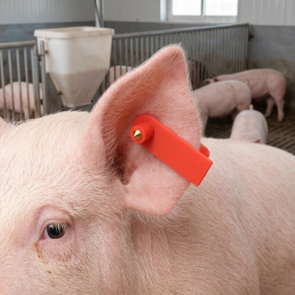100Pcs Hand-writable Blank Liv - Livestock Ear Tag reseña y precio
