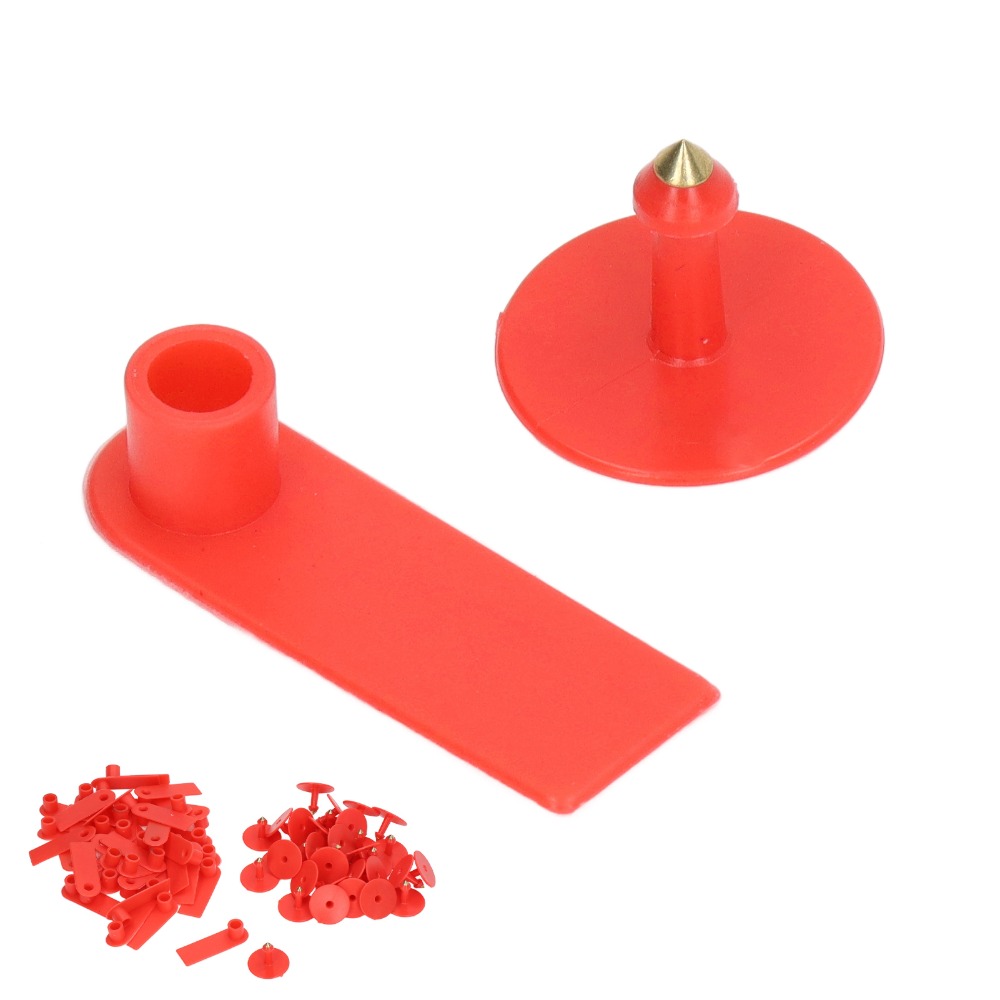 100Pcs Hand-writable Blank Liv - Livestock Ear Tag reseña y precio