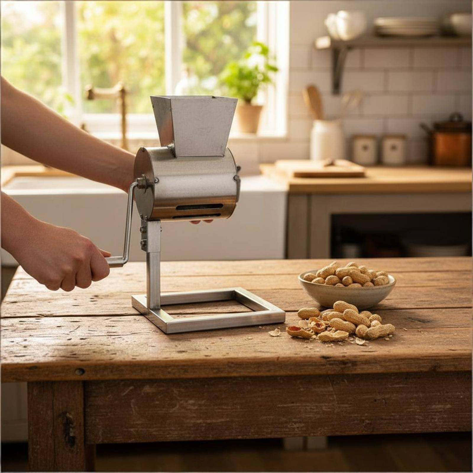 Manual Peanut Sheller Small Si - Farming Agriculture Tools reseña y precio