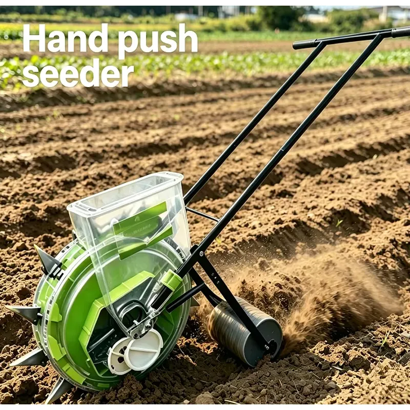 Agricultural Hand Push Corn Se - Manual Seeder Hand reseña y precio