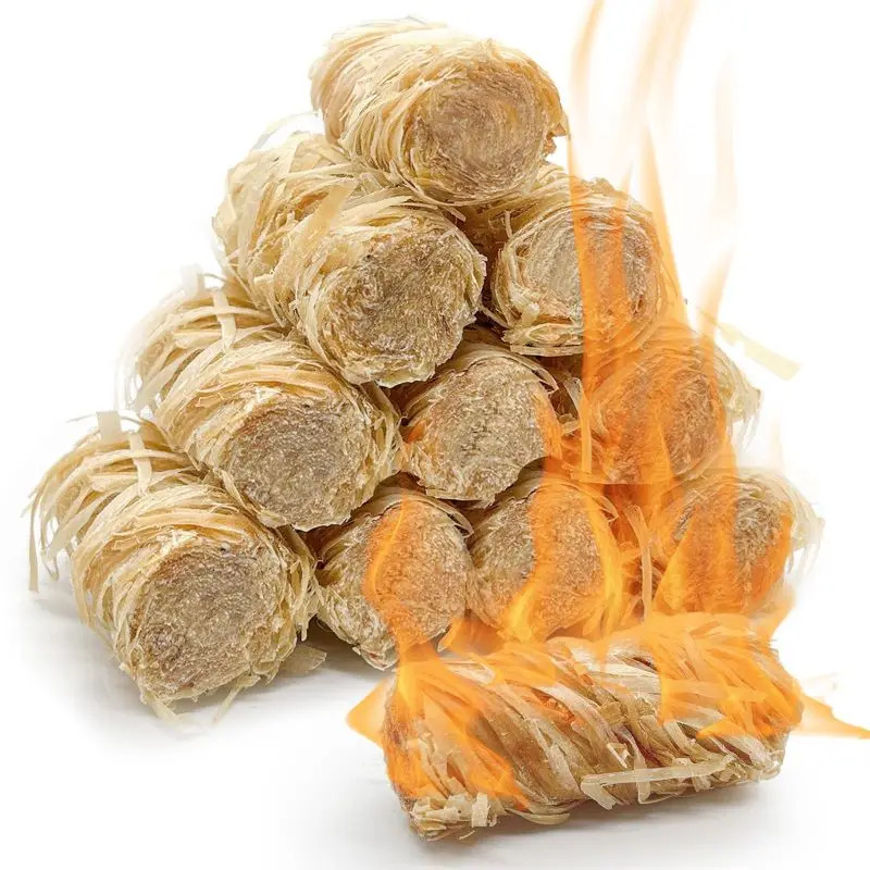 10/30/60Pcs Fire Starter,Natur - Wood Pellet Making Machine reseña y precio