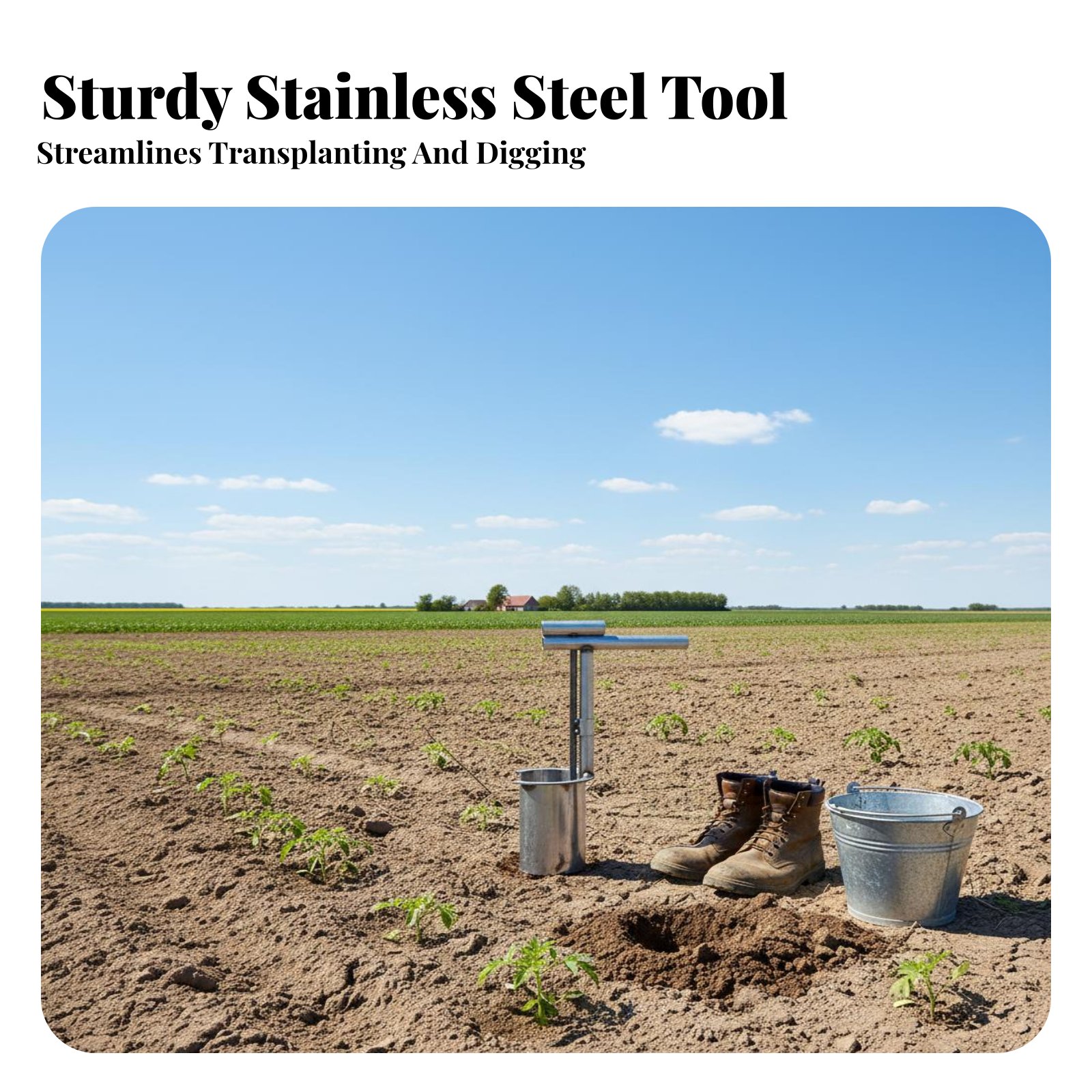 Manual Plant Transplanter Foot - Vegetable Transplanter reseña y precio