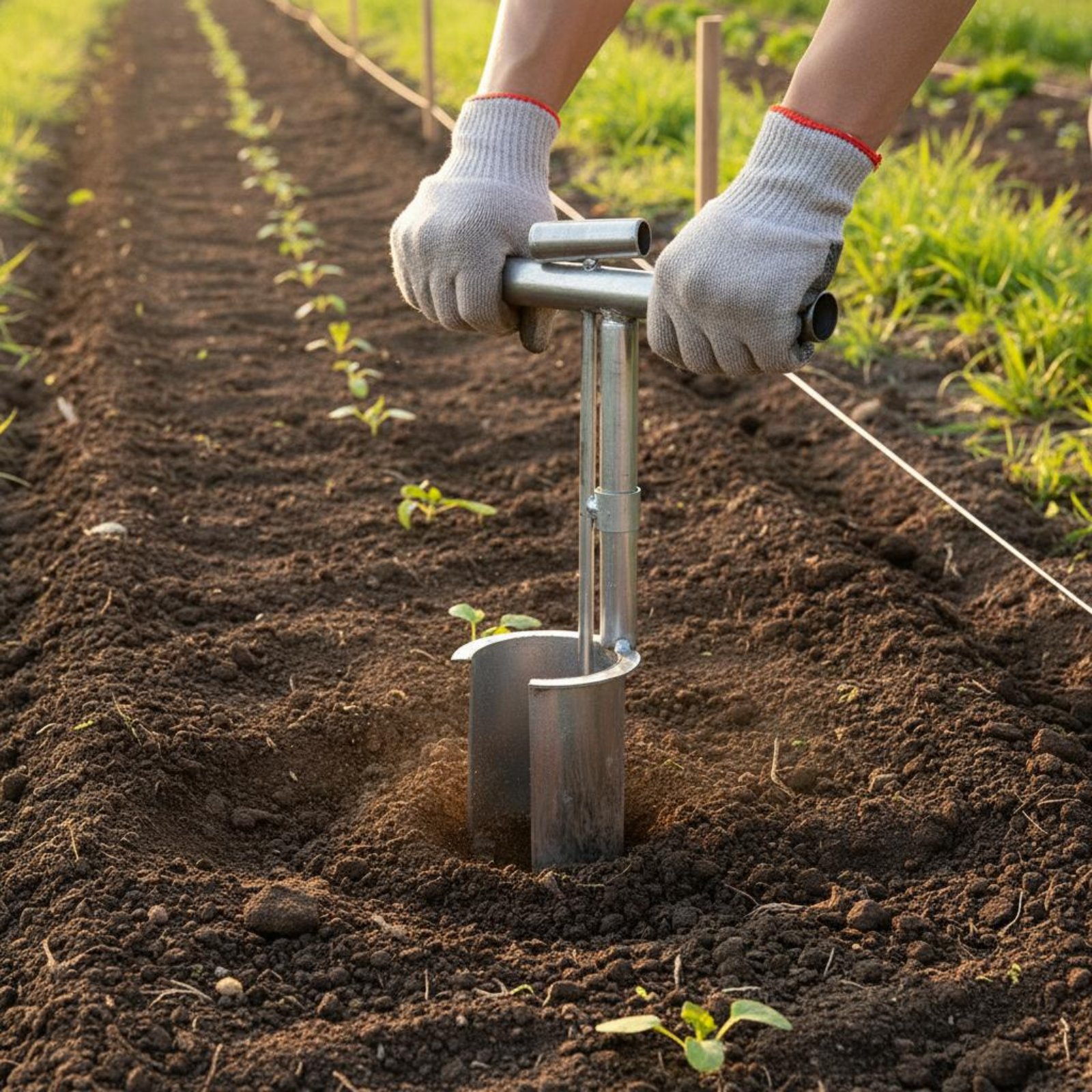 Vegetable Transplanting Tool A - Vegetable Transplanter reseña y precio