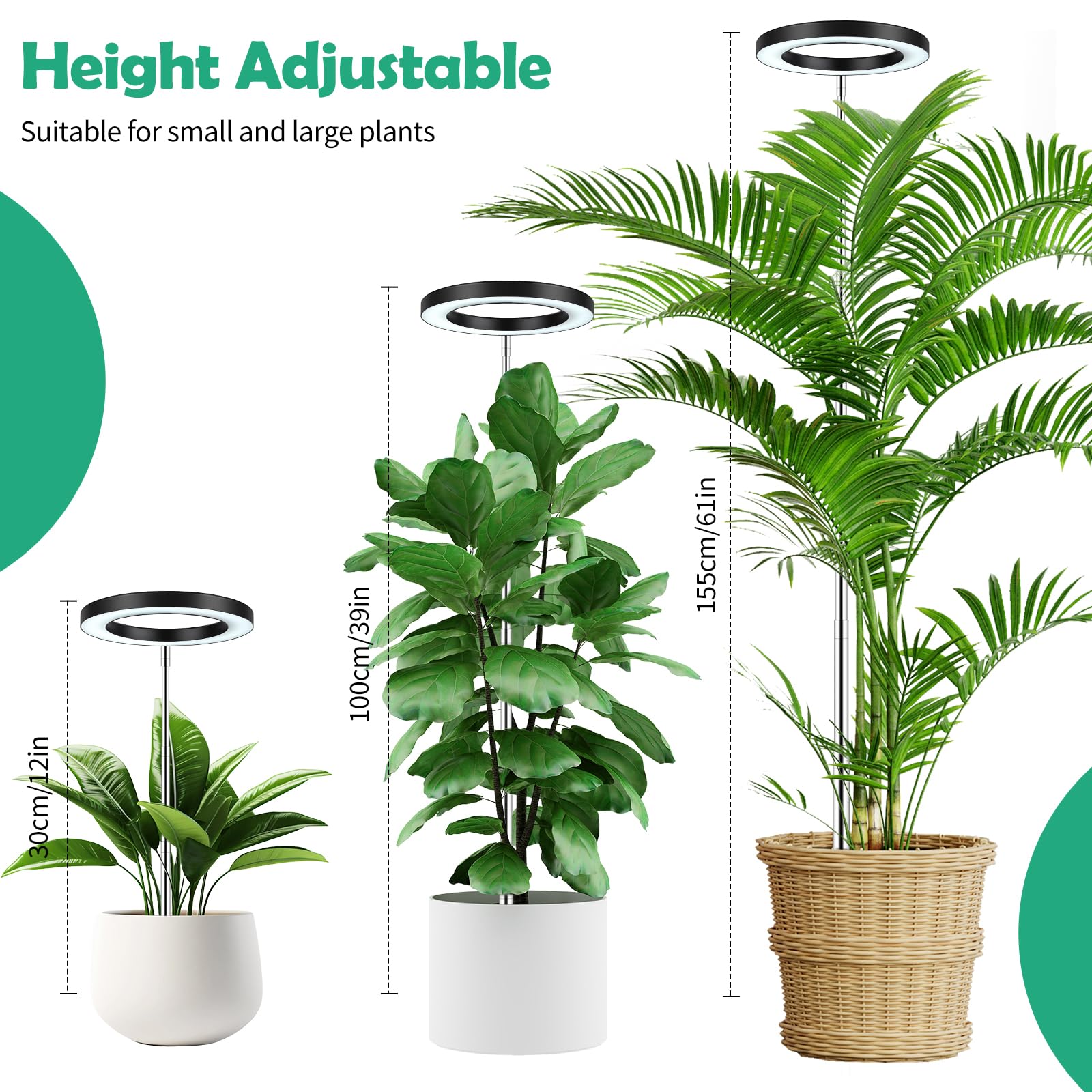 Plant Grow Light, Height Adjus - Plant Growth Regulator reseña y precio