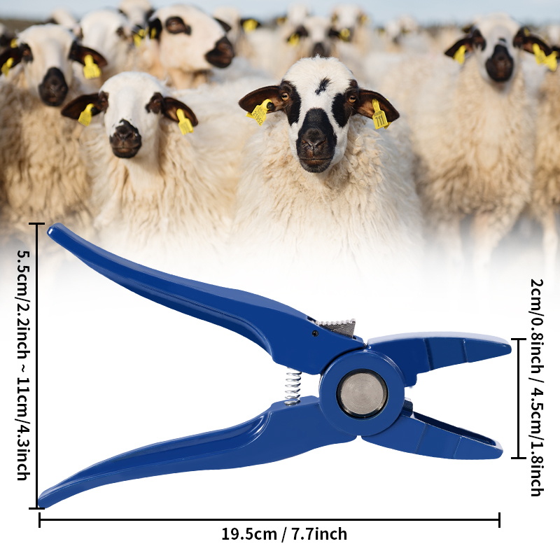 100pcs Integrated Sheep Ear Ta - Livestock Ear Tag reseña y precio