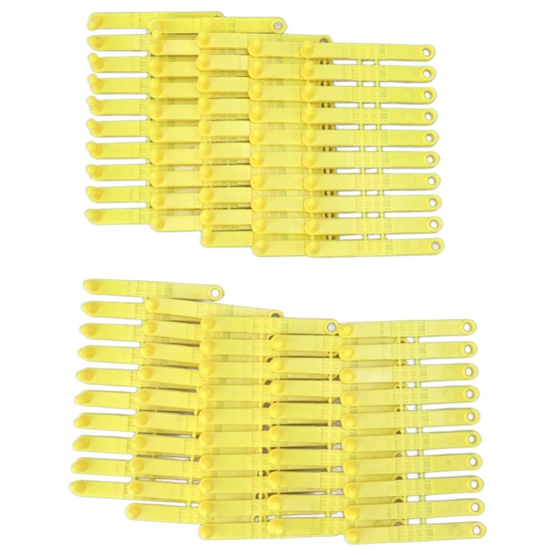 100PCS 001-100 Number Plastic  - Livestock Ear Tag reseña y precio