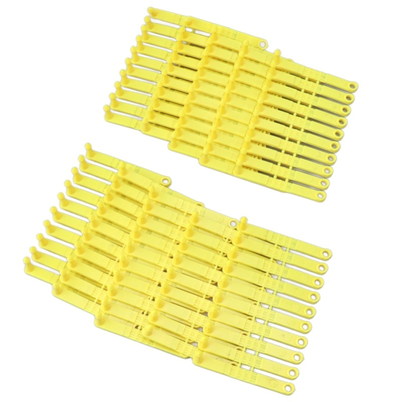 100PCS 001-100 Number Plastic  - Livestock Ear Tag reseña y precio