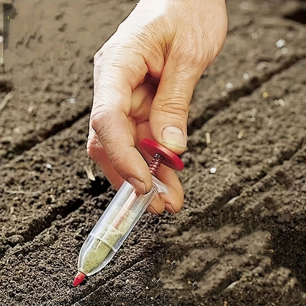 Portable Seed Dispenser - Easy - Manual Seeder Hand reseña y precio