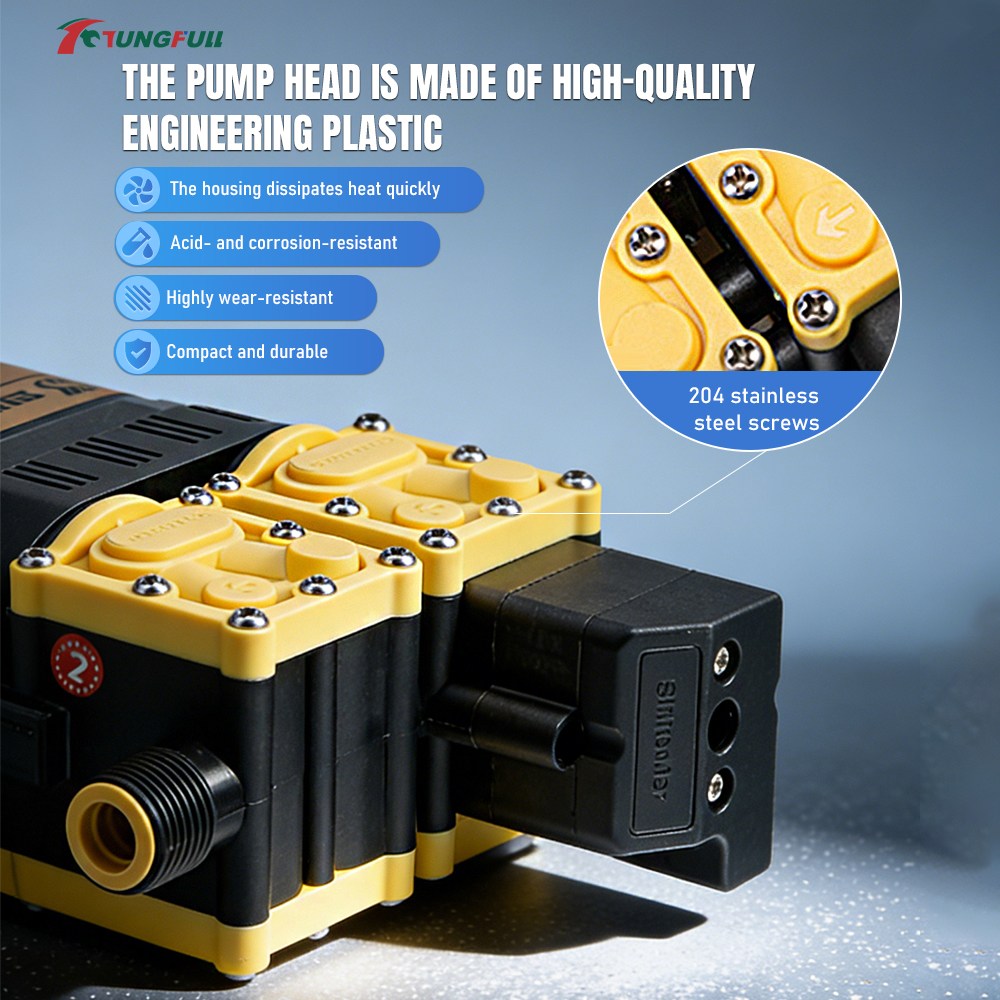DC12V High Pressure Dual Core  - Farming Pump For Agriculture reseña y precio