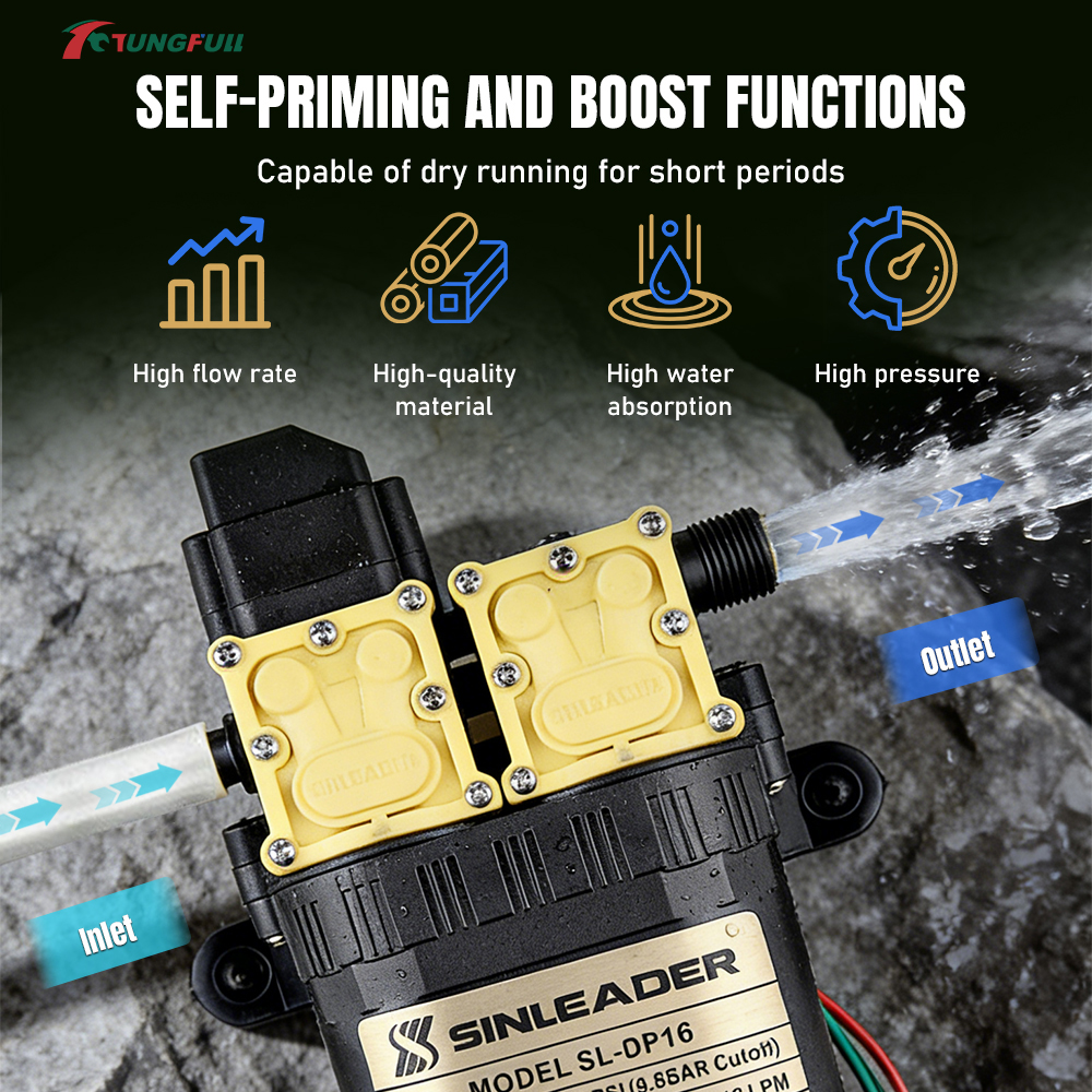 DC12V High Pressure Dual Core  - Farming Pump For Agriculture reseña y precio