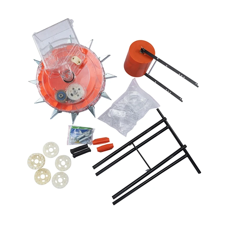 Agriculture Hand Push Portable - Manual Seeder Hand reseña y precio