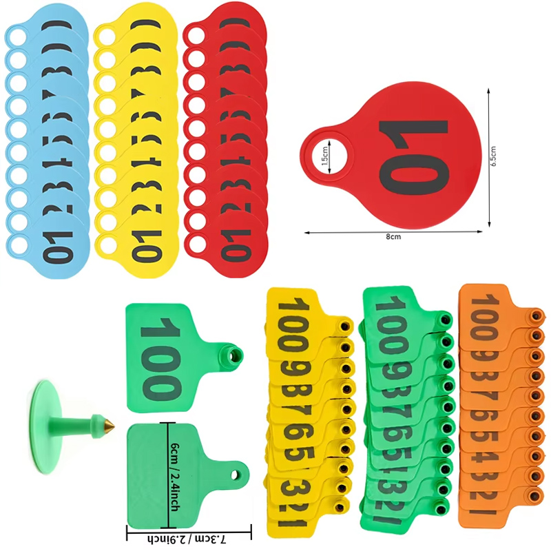 001-100 Cattle TPU Hanging Tag - Livestock Ear Tag reseña y precio