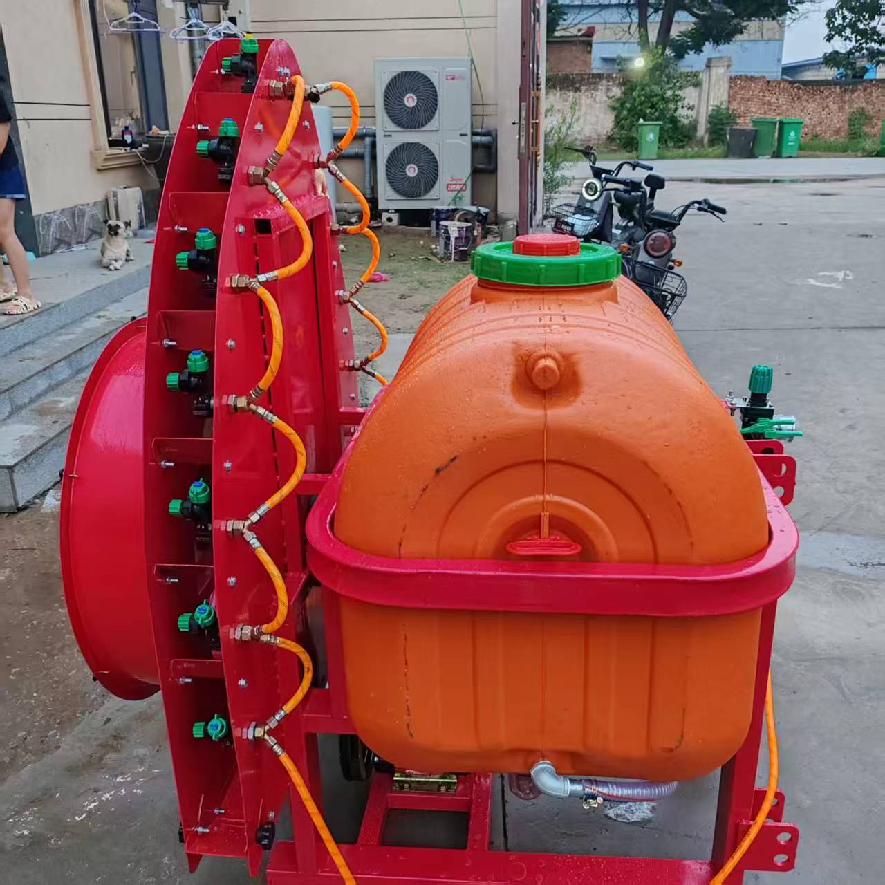 Tractor Mounted Sprayer  Spray - Orchard Sprayer Tractor reseña y precio