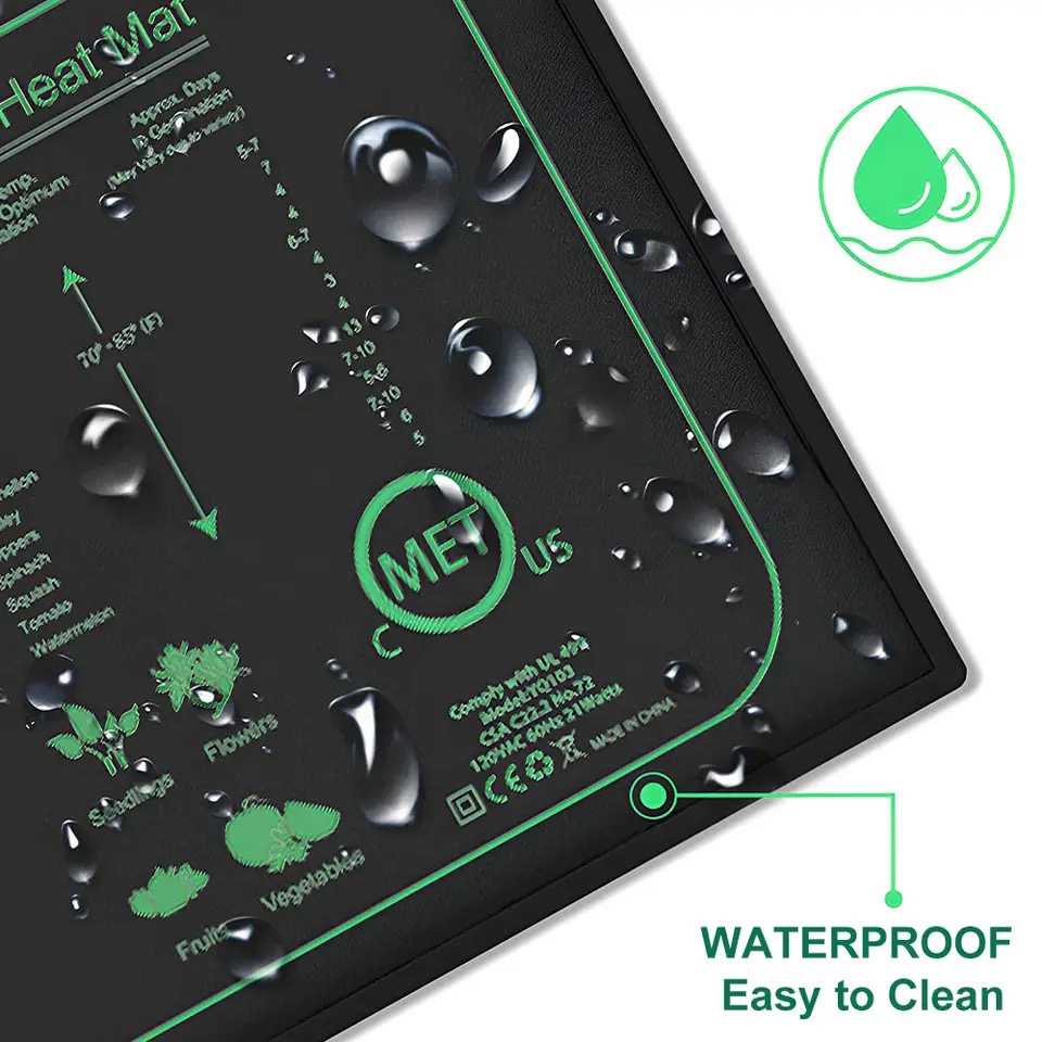 10/25/50CM Seedling Heat Mat I - Plant Growth Regulator reseña y precio