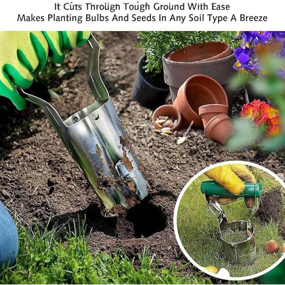 Vegetable Garden Seedling Tran - Vegetable Transplanter reseña y precio