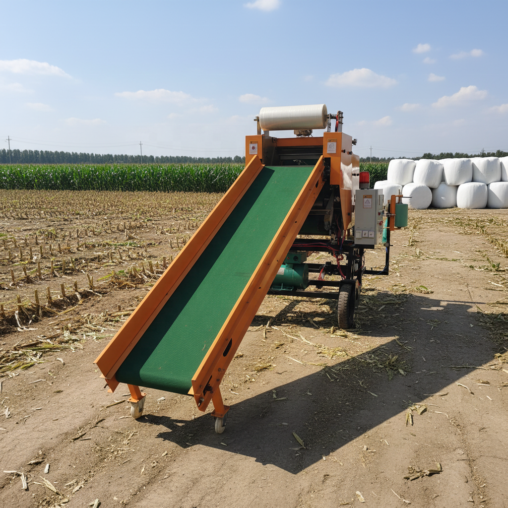 Heavy-Duty Silage Baler and Wr - Silage Baler Machine reseña y precio