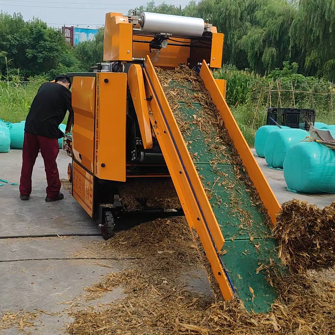 Optional Internal Combustion E - Silage Baler Machine reseña y precio