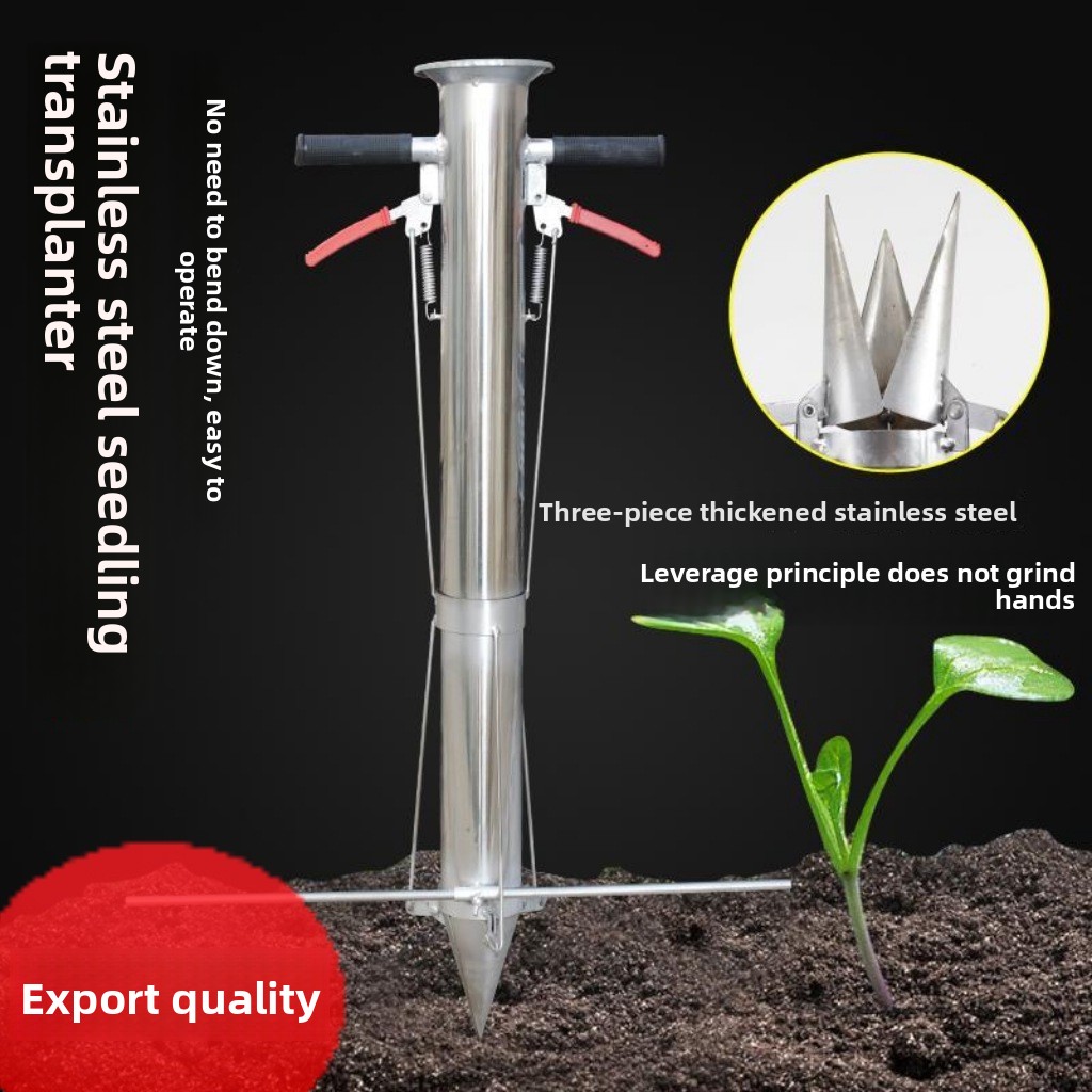Hand Stainless Steel Seedling  - Manual Seeder Hand reseña y precio
